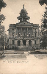 County Court House Elyria, OH Postcard Postcard Postcard