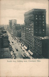 Euclid Avenue, looking West Cleveland, OH Postcard Postcard Postcard