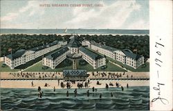 Hotel Breakers Cedar Point, OH Postcard Postcard Postcard