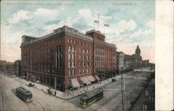 Great Southern Hotel and Opera House Columbus, OH Postcard Postcard Postcard