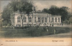 Carnegie Library Postcard