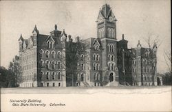 University Building - Ohio State University Postcard