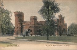 OSU Gymnasium and Armory Postcard