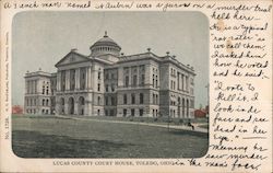 Lucas County Court House Toledo, OH Postcard Postcard Postcard