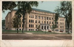 Old High School Postcard