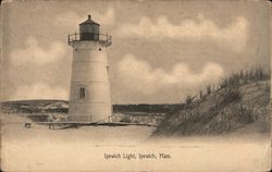 Ipswich Light Massachusetts Postcard Postcard Postcard