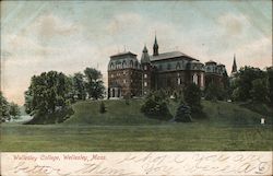 Wellesley College Massachusetts Postcard Postcard Postcard