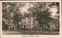 Wellesley - Wilder Hall Postcard