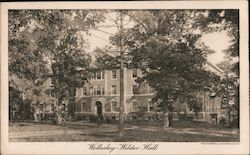 Wellesley - Wilder Hall Massachusetts Postcard Postcard Postcard