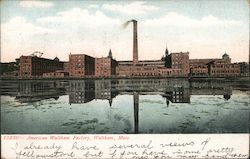 The American Waltham Watch Factory Postcard