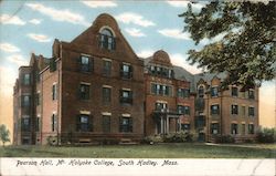 Pearson Hall - Mt Holyoke College Postcard