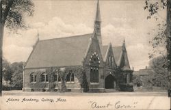 Adams Academy Postcard