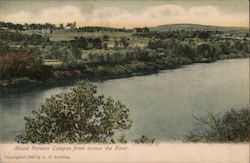 Mount Hermon Campus from Across the River Northfield, MA Postcard Postcard Postcard