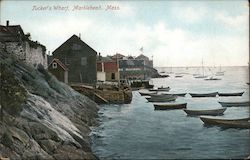 Tuckers Wharf Postcard