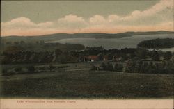Lake Winnepeaukee from Kimbalis Castle Gilford, NH Postcard Postcard Postcard