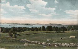 Winnepesaukee from Long Island Postcard