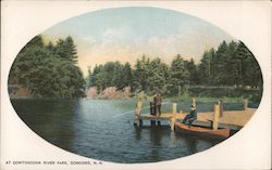 At Contoocook River Park Concord, NH Postcard Postcard Postcard