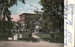 King Square Whitefield, NH Postcard Postcard Postcard