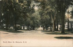 South Main Street Postcard