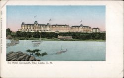 The Hotel Wentworth New Castle, NH Postcard Postcard Postcard