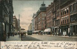 Main Street View Postcard