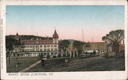 White River Junction, Vt Vermont Postcard Postcard Postcard