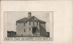 North Troy Academy Vermont Postcard Postcard Postcard