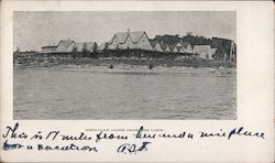 Metallak Lodge from the Lake Postcard