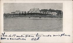 Metallak Lodge from the Lake Pittsburg, NH Postcard Postcard Postcard