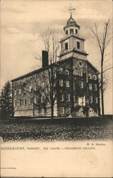 The Chapel - Middlebury College Postcard