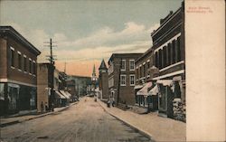 Main Street Middlebury, VT Postcard Postcard Postcard