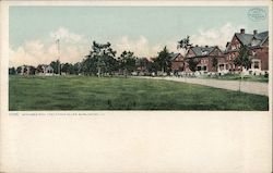 Officers Row, Fort Ethan Allen Postcard