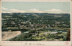 Brattleboro, VT. From the East Postcard