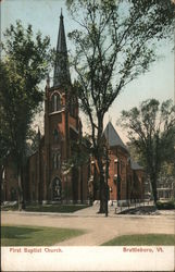 First Baptist Church Brattleboro, VT Postcard Postcard Postcard