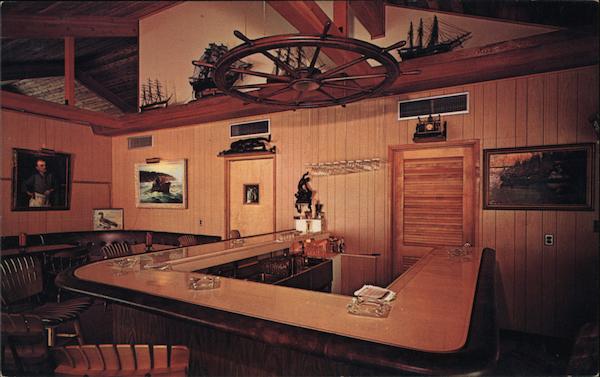 The picturesque Ship’s Lounge in the Springs Restaurant Homosassa Springs Florida