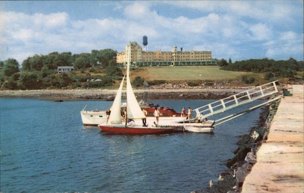 Water View of Samoset Hotel Rockland Maine