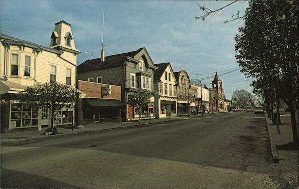 South Main Street Shopping Area Woodstown New Jersey