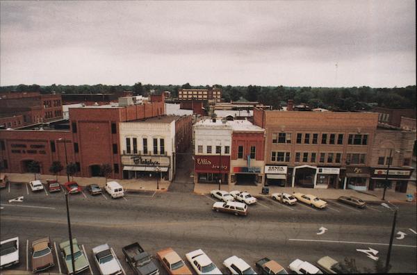 North side of the square - Washington Street Frankfort Indiana