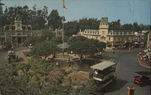 Town Square - Main Street, Disneyland Anaheim California