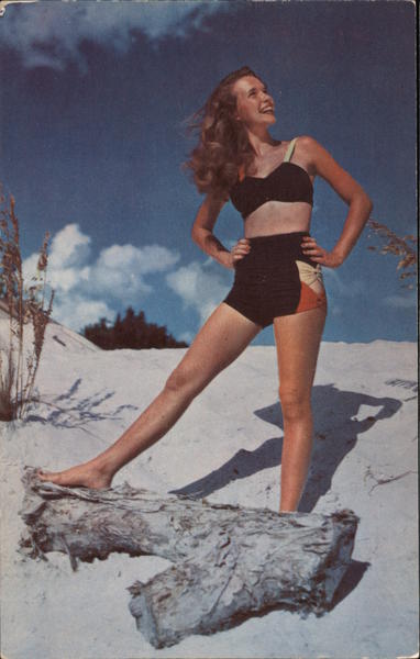Greetings from Miami Beach, Florida Swimsuits & Pinup