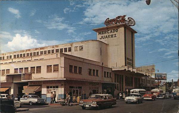 Mercado Juarez en la Av. 15 de Septiembre Cuidad Juarez Mexico