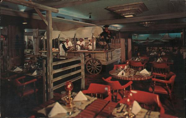 Old Frontier of Don Roth's Blackhawk Restaurant Chicago Illinois