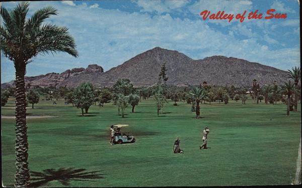 Famous Camelback Mountain Golf Course Phoenix Arizona