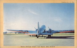 Dayton Municipal Airport Ohio Postcard Postcard Postcard