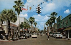 Business Section View Postcard