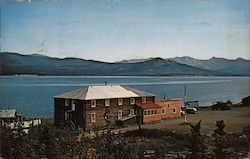 Burwash Landing Lodge Kiuane Lake, YK Canada Misc. Canada Postcard Postcard Postcard