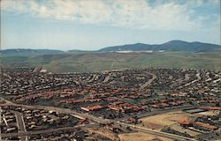 Bird's Eye View of Rancho Bernardo California Postcard Postcard Postcard