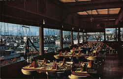 Windjammer Restaurant Wharf No. 2 Postcard