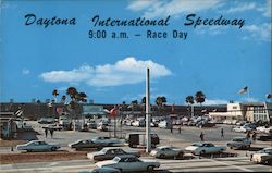 Daytona International Speedway 9:00 a.m. - Race Day Daytona Beach, FL Postcard Postcard Postcard