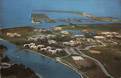 Aerial View of Campus Eckerd College Postcard